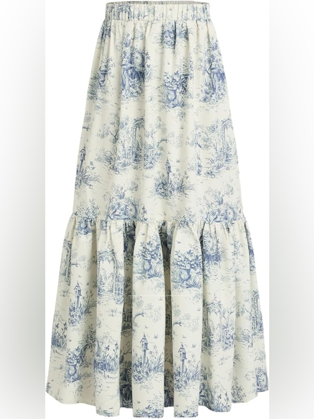 Cider Toile Tiered Maxi Skirt - Women's